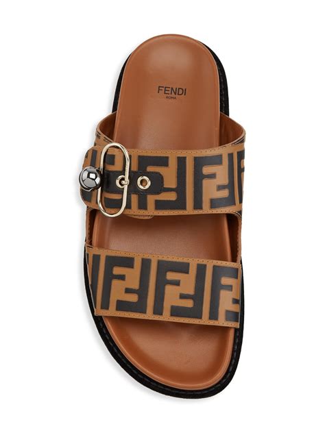 fendi sandalia|Fendi sandals flat woman.